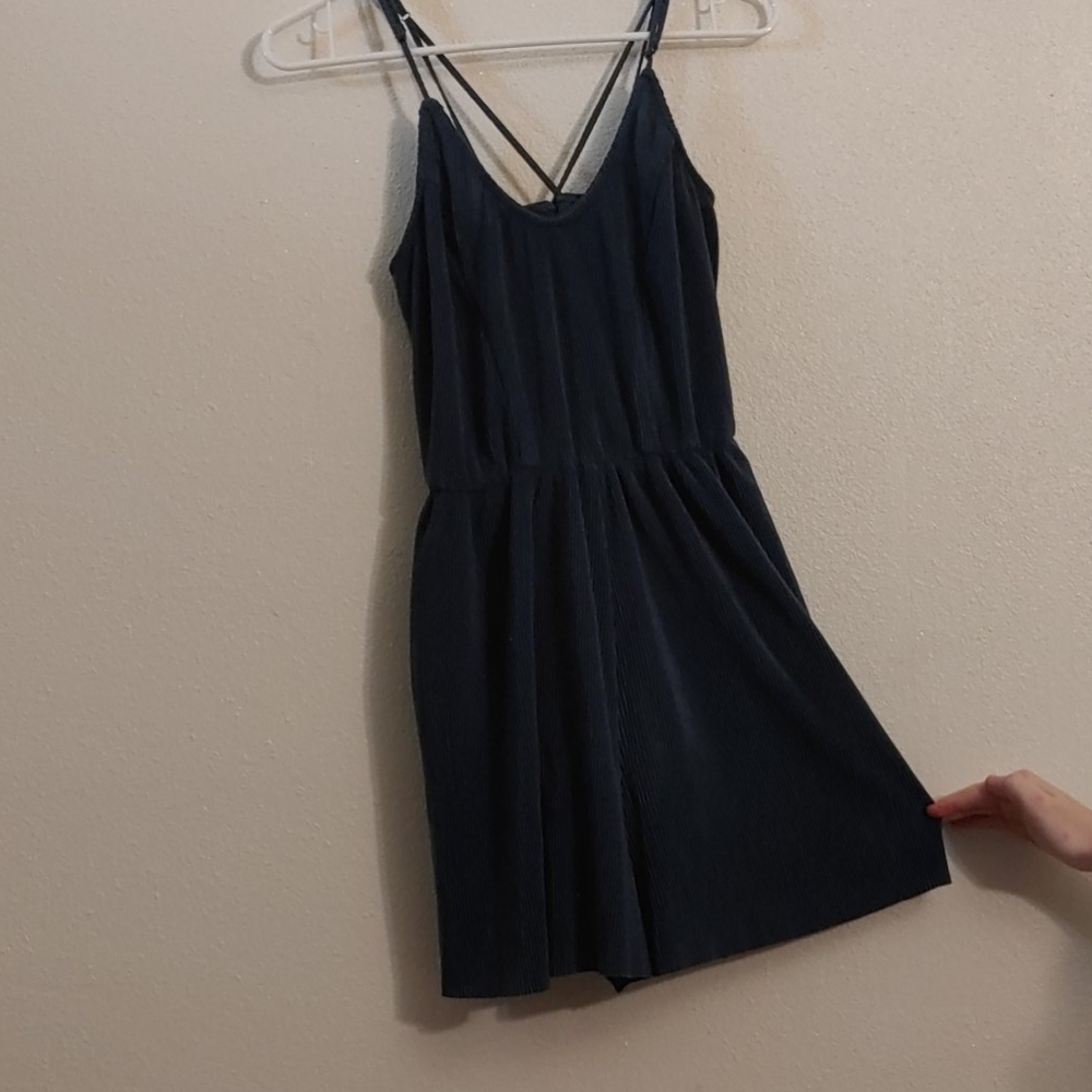 ROMPER, navy blue
